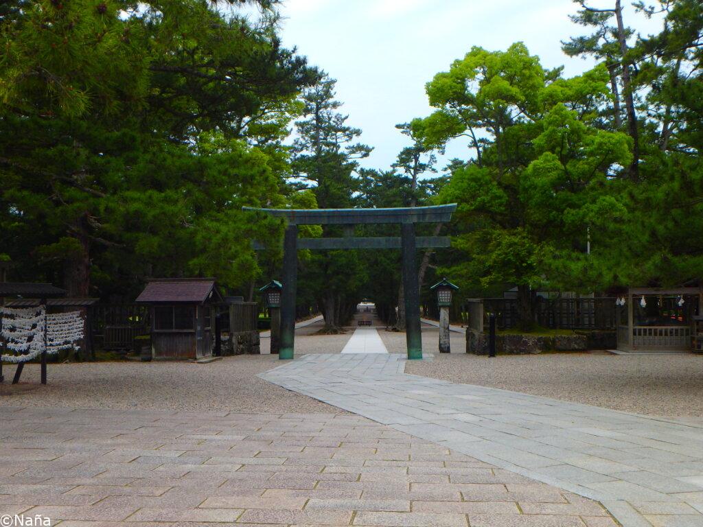 人のいない出雲大社